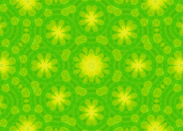 Brilhante Colorido Verde Amarelo Padrão Abstrato Suave Fundo — Fotografia de Stock