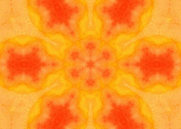 Geel Oranje Abstracte Zachte Aquarel Patroon Achtergrond — Stockfoto