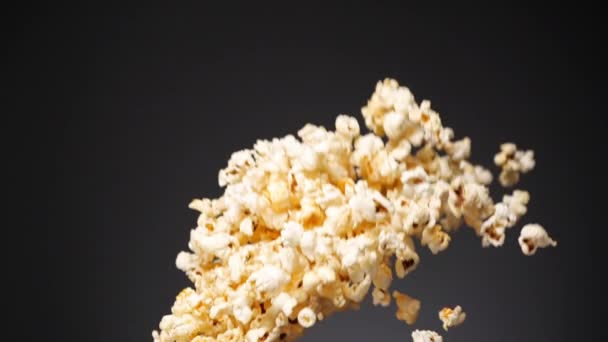 Popcorn flyger — Stockvideo