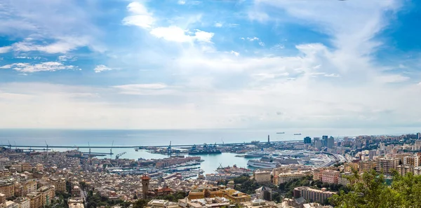 Port of Genoa in Italy — Stock Photo, Image