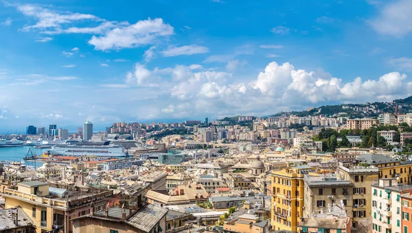 Porto di Genova in Italia — Foto Stock