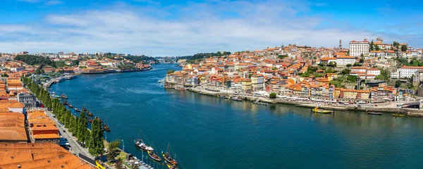 Luchtfoto van Porto in Portugal — Stockfoto