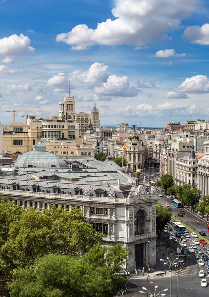Plaza de cibeles στη Μαδρίτη — Φωτογραφία Αρχείου