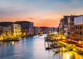 Картина, постер, плакат, фотообои "большой канал в венеции, италия
", артикул 125819808