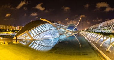 City of arts and sciences  in Valencia clipart
