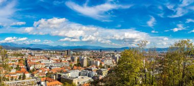 Ljubljana, Slovenya'da bir yaz günü