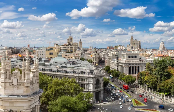 Plaza de cibeles v Madridu — Stock fotografie