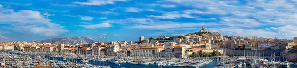 Notre Dame de la Garde Marseille Bazilikası — Stok fotoğraf