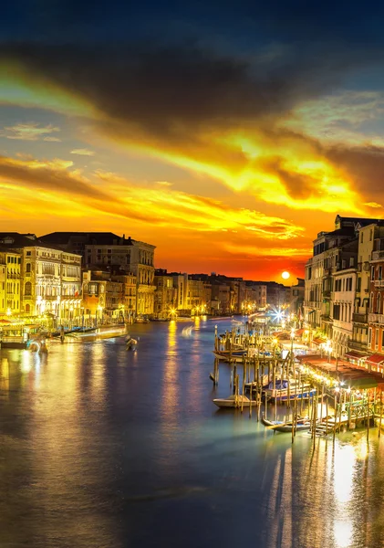 Канал Гранде у Венеції (Італія). — стокове фото