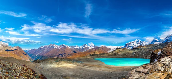 Alpes paisagem montanhosa na Suíça — Fotografia de Stock