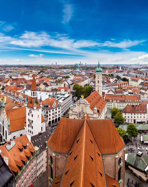 München i en sommardag i Tyskland — Stockfoto