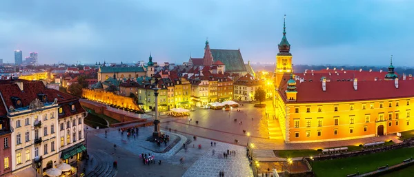 Panoramic view of Warsaw — Stock Photo, Image