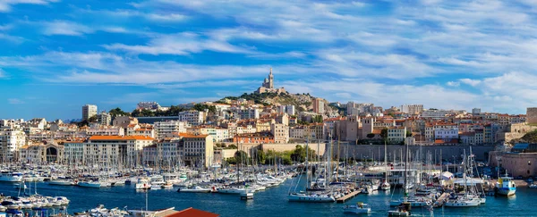 Bazilika Notre Dame de la Garde v Marseille — Stock fotografie