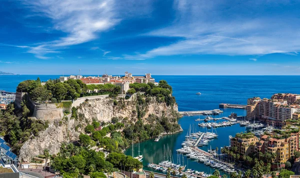 Monte Carlo på en sommerdag, Monaco – stockfoto