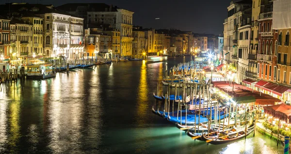 Canal Grande Velencében, Olaszországban — Stock Fotó