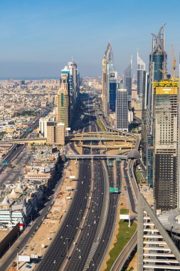 bir yaz günü şehir merkezinde Dubai