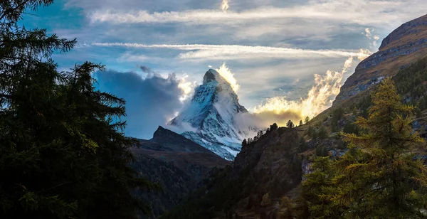 Matterhorn in den Schweizer Alpen — Stockfoto