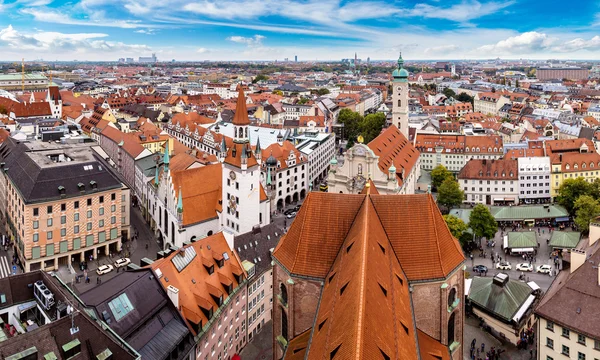 Monaco di Baviera in una giornata estiva in Germania — Foto Stock