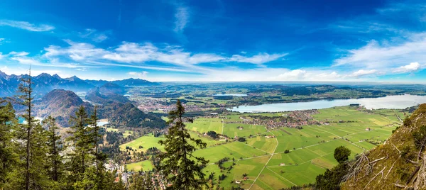 Campos verdes en Baviera en Alemania —  Fotos de Stock