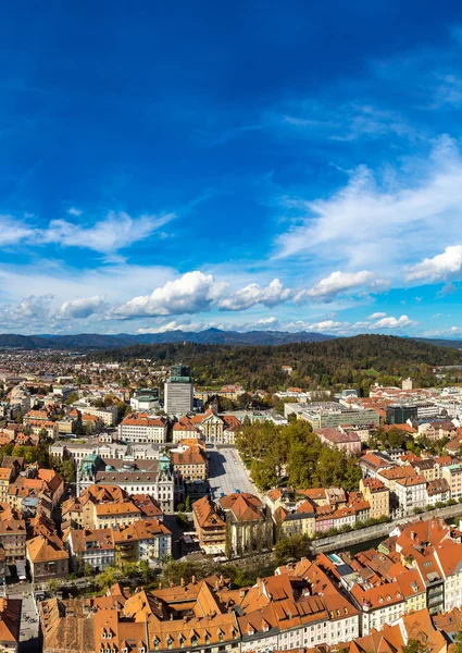 Ljubljana i Slovenien i en sommardag — Stockfoto