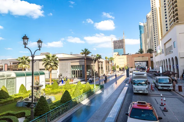 Strada moderna a Dubai — Foto Stock