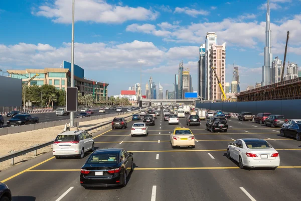 Autopista moderna en Dubai —  Fotos de Stock