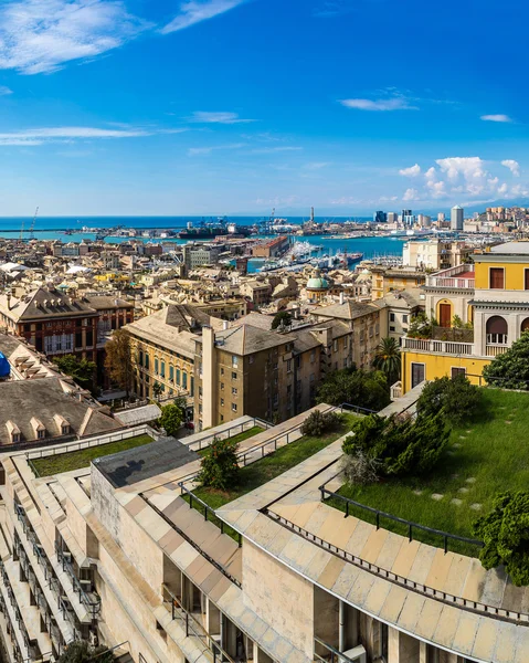 Puerto de Génova en Italia — Foto de Stock