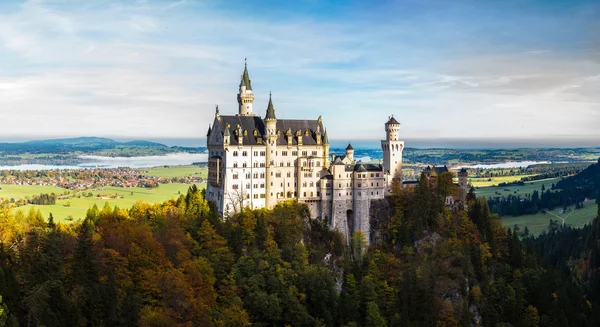 Pittoreske Neuschwanstein-kasteel — Stockfoto