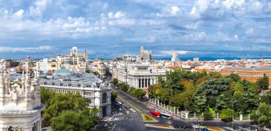 Plaza de cibeles Madrid, İspanya