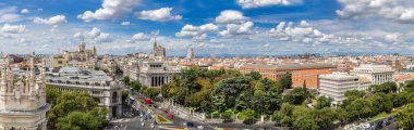 Plaza de Cibeles in Madrid, Spain clipart