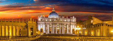 Basilica of Saint Peter in Vatican clipart
