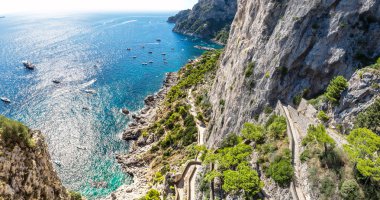 İtalya 'daki Capri Adası