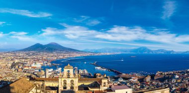 Napoli ve İtalya Vezüv Yanardağı