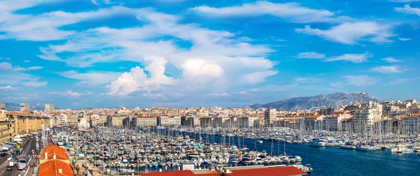 Régi kikötő Marseille, Franciaország — Stock Fotó