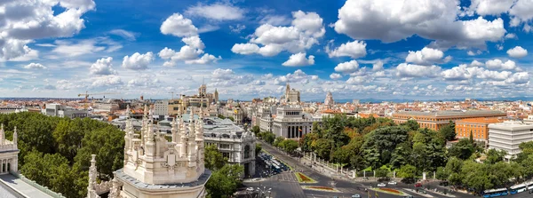 Plaza de cibeles Madrid, İspanya — Stok fotoğraf