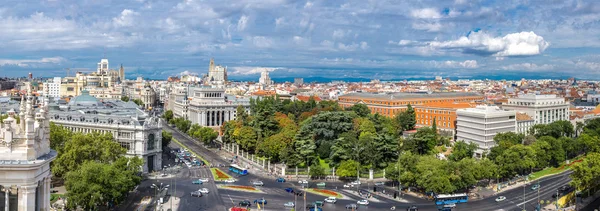 Plaza de Cibeles em Madrid, Espanha — Fotografia de Stock