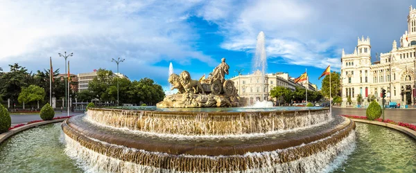 Madrid Cibeles-kút — Stock Fotó