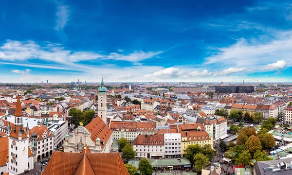 Vue aérienne de Munich en Allemagne — Photo