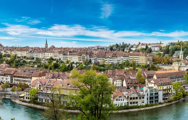 Een zomerdag Bern in Zwitserland — Stockfoto