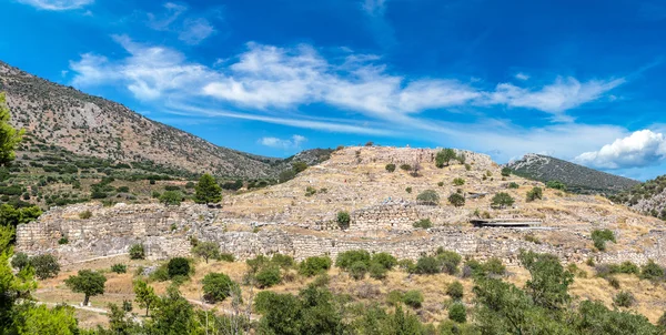 Ruinas de Micenas antiguas, Grecia — Foto de Stock