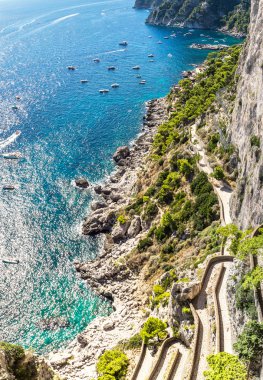 İtalya 'daki Capri Adası