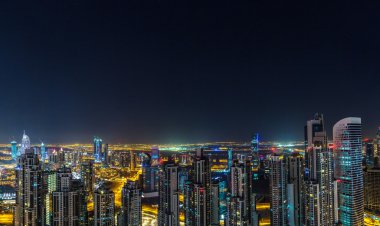Downtown dubai, gece