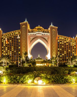 Atlantis, Dubai'de palmiye hotel,