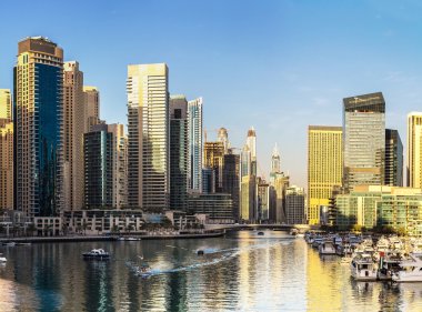 Dubai Yat Limanı Panoraması
