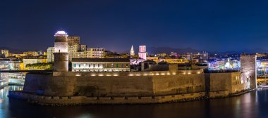 Saint Jean Kalesi ve katedral de la Binbaşı Marsilya