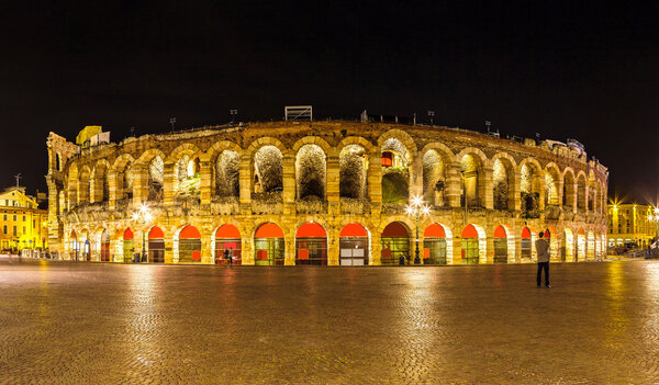 Verona Arena in Verona, Italy