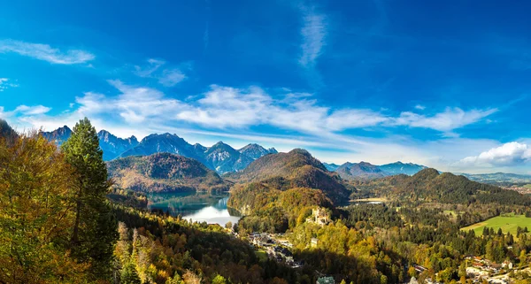 Alps and lakes in Germany — Stock Photo, Image