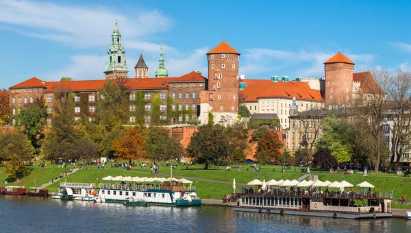 Castillo de Wawel en Cracovia — Foto de Stock