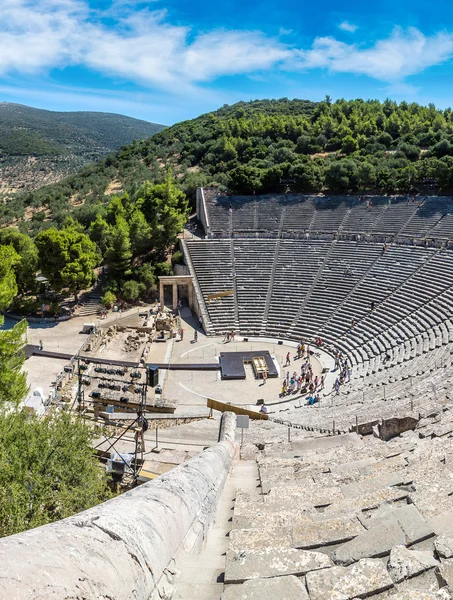 Epidaurus amphitheater in griechenland — Stockfoto