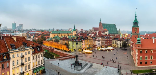 Warsaw on a summer day in Poland — Stock Photo, Image